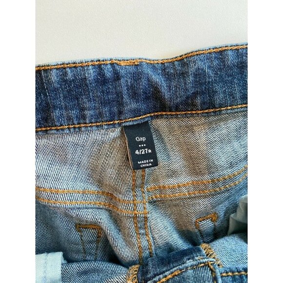 Gap Women's Cropped Blue Jeans Size 4 / 27 R - Picture 7 of 12